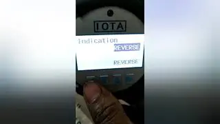 iota electromagnetic flowmeter ,not show water reading, setup parameters
