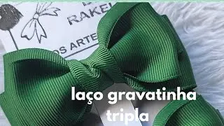 Lucrativo e fácil de fazer ( gravatinha tripla )