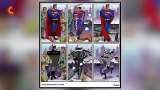NEW Superhero 2018 Funny With Unexpected Dark Endings comic| Part 1
