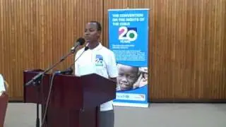 CRC@20: Ugandan Children Address Members of Parliament during 20 Anniversary of the CRC