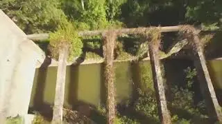 Milstead Mill By Drone Water Tower And Mill #milldam #oldmill #c0ttonmill