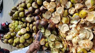 Amazing Palm Fruit Cutting | Mumbai Street Food Fruit #shorts #fruit #streetfood