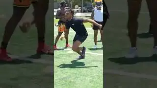 Justin Jefferson Perfect Score! WR Drills #receiverfactory #wrtraining #nflplayer