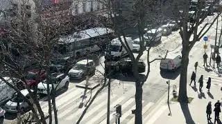 Intersection rue Coulmiers / avenue du g&eacute;n&eacute;ral Leclerc