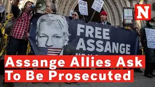 Activists Demand To Be Prosecuted Over Leaks Alongside Julian Assange
