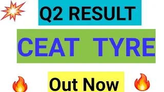 Ceat tyre Q2 results analysis 