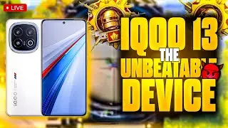 🔴PREPARING FOR SOLO RANK PUSH / IQOO 13 120FPS LIVE PERFORMANCE TEST / #iqoo13bgmi #bgmilive
