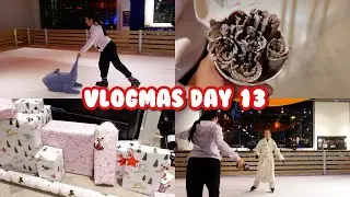 VLOGMAS DAY 13 | back with sophie, ice skating & christmas shopping!
