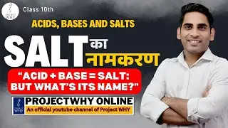 &ldquo;From Acid + Base = Salt: But What&rsquo;s Its Name?&rdquo;  | Chapter Acids, Bases and Salts | Class 10th