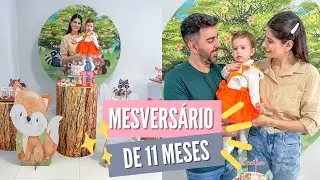 MESVERSÁRIO DE 11 MESES + NOSSO DIA A DIA - Thamyê Baseggio