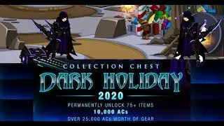 ~AQW~ Dark Holiday Collection Chest 2020 | for 10k ACS ONLY!!!!! WORTH!!!