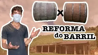 Como reformar um barril de cachaça? PASSO A PASSO