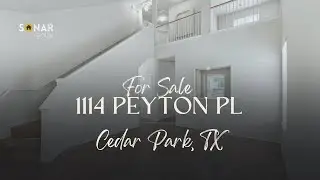 For Sale: 1114 Peyton Pl | 3 Bed &bull; 2.5 Bath | Cedar Park, TX 78613 | SONAR REALTY