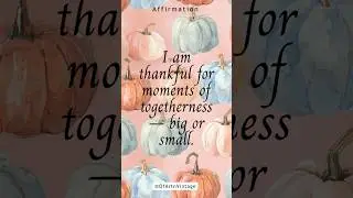 10 November Gratitude Affirmation #shorts #gratitudeaffirmations #thanksgiving