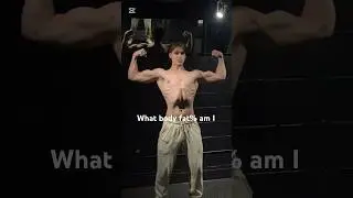 What body fat percentage am I ? #gym #fitness  #motivation
