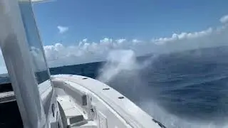 Everglades 365 CC - Running Offshore in Jupiter, Florida