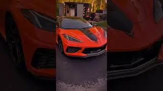 Spooky season is upon us #halloween #corvette #autodetailing #detailing