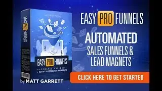 Easy Pro Funnels Review Demo Walk through Easy Pro Funnels