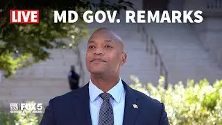 LIVE: MD Governor Moore speaks on shutdown after touring Federal Workforce Career Center | FOX 5 DC