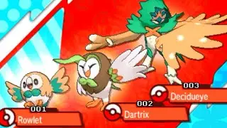 How to Evolve ROWLET into DARTRIX and DECIDUEYE - Pokemon Sun & Moon