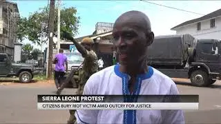 Sierra Leone Protest: Citizens Bury Riot Victims Amid Outcry For Justice