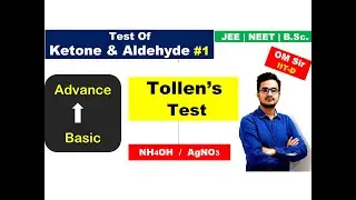 POC-3 || Tollens Reagent || Silver Mirror Test || Ammonical Silver Nitrate | Test Of Ketone/Aldehyde