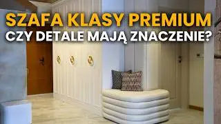 Szafa PREMIUM | sufit napinany, LED, frezy, sztukateria #Meble #Szafa