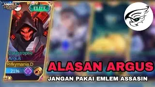 NYOBA ARGUS PAKE EMBLEM ASSASIN HIGH AND DRY | ARGUS TUTOR GAMEPLAY TOP GLOBAL | ARGUS BEST BUILD