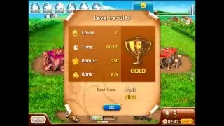 Farm frenzy 2 only GOLD (level 5) Powder street 3 Веселая ферма 2 Порошковая 3 (уровень 5) Золото