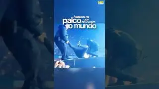 Ataques no palco que chocaram o mundo! #curiosidades  #fatos  #famosos