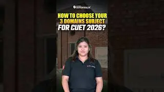 How to Choose Domain subjects for CUET 2026 🤔| Tips to Choose & Get Into Your Dream College #shorts