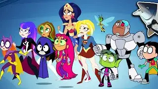 SUPERHERO FEUD | Teen Titans Go Reaction