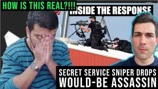 Secret Service Sniper Drops Would-Be Assassin | CG Reacts