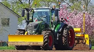 Spading + Leveling with 2x Fendt | Timmer | 2020
