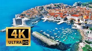 4K Croatia Relax Video | 3 Hour Meditation Ambient Music