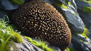 Giant Cliff Bees of the Himalayas: Survival Against Hornets and Humans
