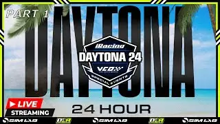PART 1/3 - 2026 iRacing Daytona 24 - DLR Sim-Lab \\ Lime - Porsche 963 GTP