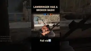 The Lawbringer rework made his bash weird&hellip; For Honor #forhonor