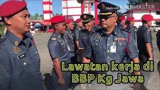 Lawatan Pengarah JBPM Labuan ke balai - balai bomba seluruh Labuan