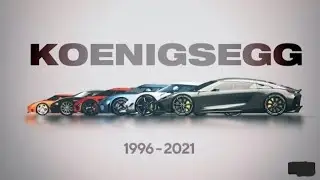 Koenigsegg Evolution from (1996 2021) || Vedant Car World