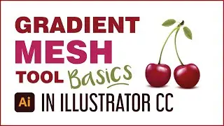 Gradient Mesh Tool Basics in Adobe Illustrator CC