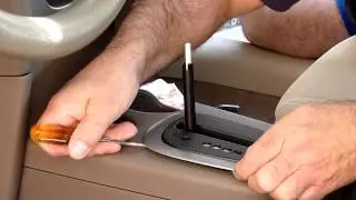 shifter bezel removal