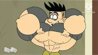 Kick Buttowski Brad Muscle Growth Flexing Pecs Bounce by Broozerpunch