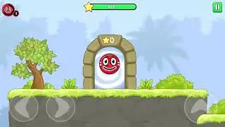 Roller Ball 5 Mobile Game Red Ball Level 58-59-Boss