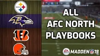 Madden 19 AFC North Offensive Playbook Changes and ALL Formations