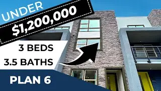 What does a new construction townhome under $1,200,000 look like?