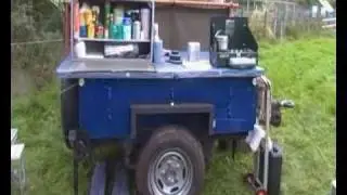 Bugout trailer in action
