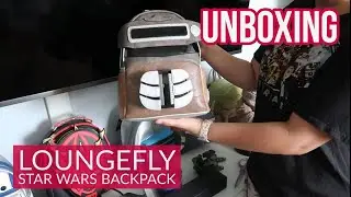 Unboxing Loungefly Star Wars Boushh Leia Mini Backpack from Amazon