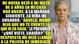Mi nuera dejó a mi nieta conmigo por una noche  Lo que dijo me hizo llamar a la policía