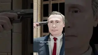 When Putin Pointed a Gun to His Own Head #shorts #3danimation #animation
